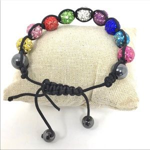 SALE❗️MULTICOLOR ADJUSTABLE RHINESTONE BRACELET